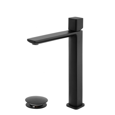 1 - Miscelatore bidet serie Lotus nero opaco