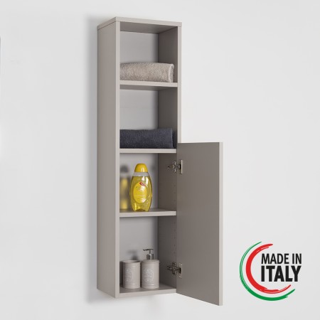 4 - Pensile Pastello L30xH115 in nobilitato melaminico tortora