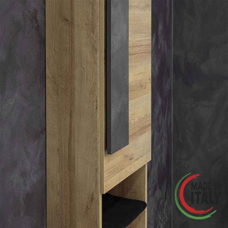 7 - Pensile bagno Urban L45xH135 in nobilitato melaminico riviera