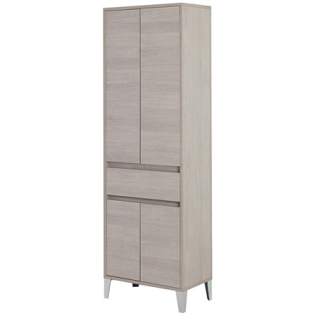 2 - Colonna bagno Mondo 2.0 L60xH183 in nobilitato melaminico rovere chiaro