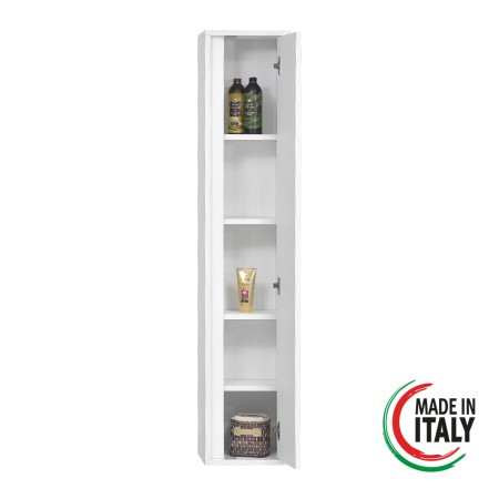 4 - Pensile Fabula L30xH150 in nobilitato melaminico biianco laccato