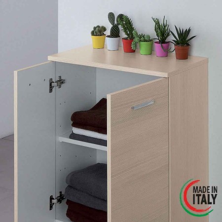 4 - Base bagno Stella 60cm in nobilitato melaminico larice