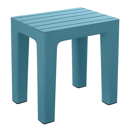 1 - Sgabello Woody in PP blu pastello