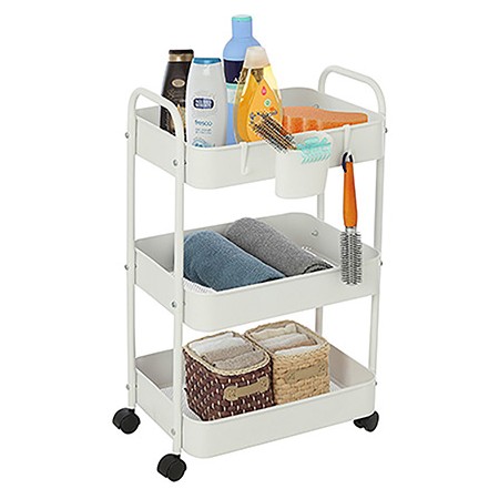 3 - Carrello in metallo tre ripiani