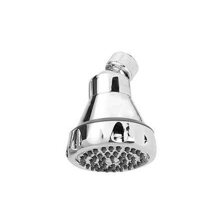 2 - Soffione doccia in abs cromato dia 8 cm