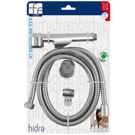 2 - Set doccetta e laccio 150 cm cromo