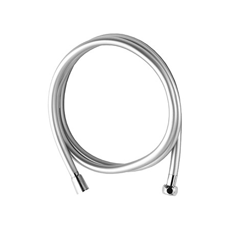2 - Laccio doccia in pvc da 200 cm grigio metallizato