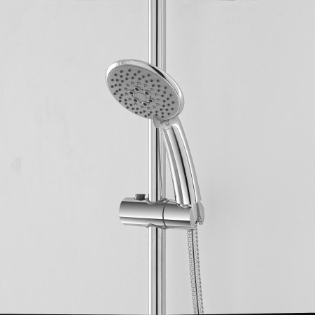 5 - Colonna doccia Platinum  H108.5 fino a 145cm