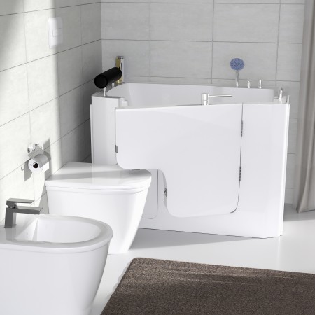 4 - Vasca da bagno Velar apertura a dx