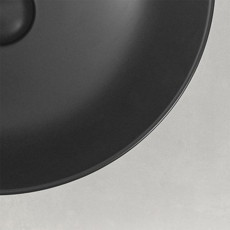 4 - Lavabo da appoggio in ceramica dia40cm