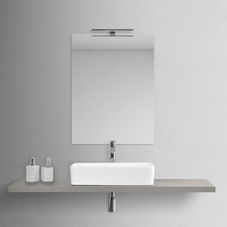 5 - Lavabo da appoggio in ceramica L48cm