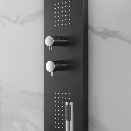 4 - Colonna top slim nera