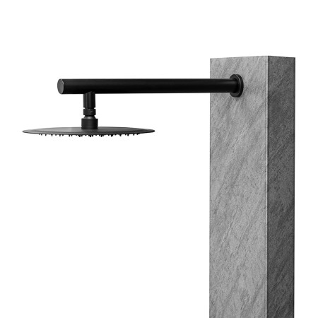 4 - Colonna doccia effetto pietra Black Stone