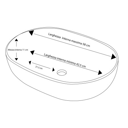 4 - Ciotola in ceramica L60cm