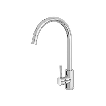 2 - Miscelatore monocomando lavello canna alta serie Kitchen