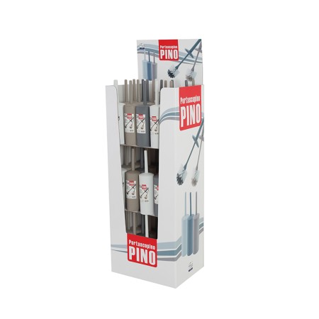 6 - Display box portascopini Pino in plastica tre colori assortiti